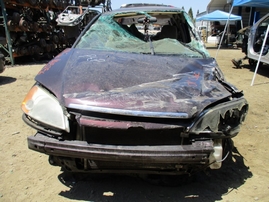 2001 HONDA CIVIC EX PURPLE 4DR 1.7L VTEC AT A15256